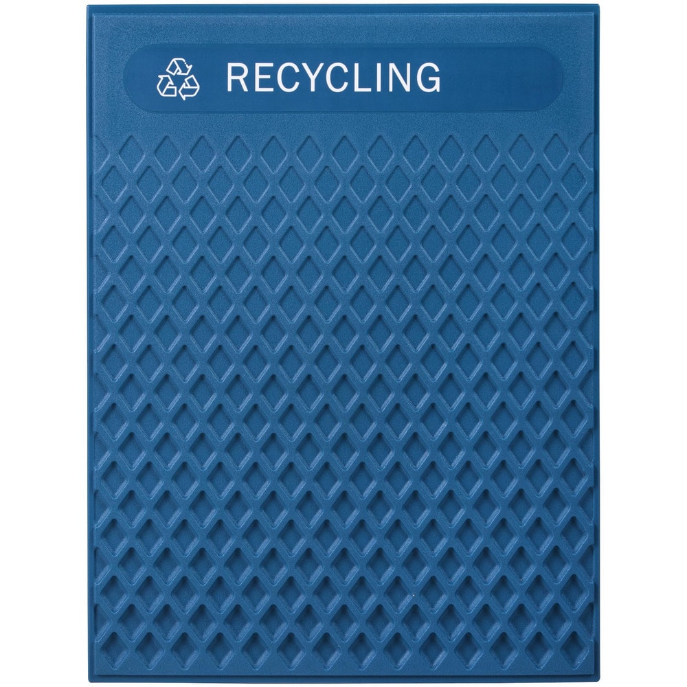 Decorative Plastic Mixed Recycling Panels, Medium, Blue, 20.72" √ó 0.5" √ó 27.95"