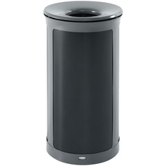 Trash Cans & Recycling Containers; Product Type: Trash Can; Container Capacity: 33 gal; Container Shape: Round; Container Material: Metal; Color: Umbra Gray; Material: Metal