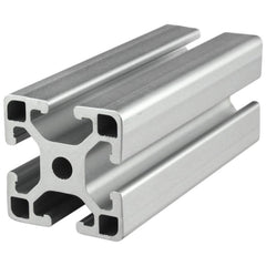 Framing; Frame Type: T-Slotted; Duty Grade: Standard-Duty; Material: Aluminum Alloy; Slot Location: Quad