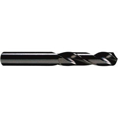 Screw Machine Length Drill Bit: 29/32" Dia, 118 deg Point, High-Speed Steel