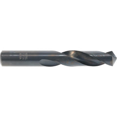 Screw Machine Length Drill Bit: 11/16" Dia, 118 deg Point, High-Speed Steel