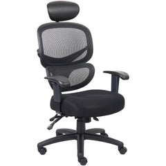 Task Chair:  Serenesoft,  Adjustable Height,  Black