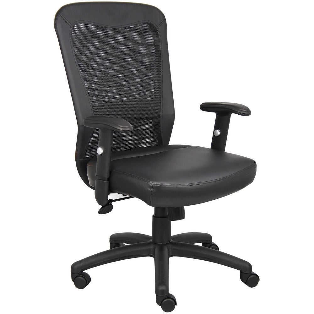 Task Chair:  Mesh,  Adjustable Height,  Black