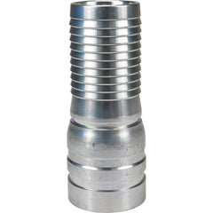 Suction & Discharge Hose Couplings; Type: King Crimp Style Combination Nipple; Coupling Type: Crimp Stem w/Grooved End; Coupling Descriptor: King Crimp Nipple; Material: Schedule 80 Plated Carbon Steel; Coupler Size (Fractional Inch): 3; Thread Size: Non-