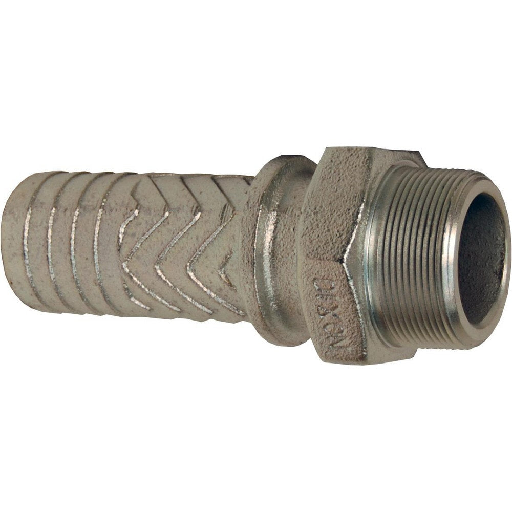 Suction & Discharge Hose Couplings; Type: Boss Male Stem; Coupling Type: Hose x MNPT; Coupling Descriptor: Male Stem x Hose; Material: Iron; Coupler Size (Fractional Inch): 3; Thread Size: 3; Hose Size: 3