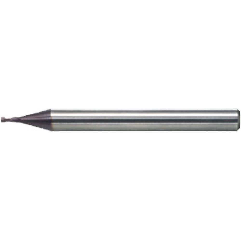 Square End Mill: 3.00 mm Dia, 6.00 mm LOC, 2 Flute, Solid Carbide