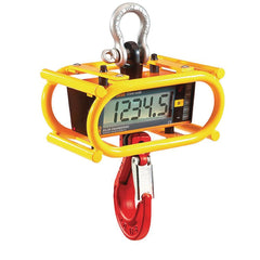 Crane Scales & Hanging Scales; Type: Crane Scale w/2" Display, Cage & IR Remote; Capacity (Lb.): 20000.00; Capacity (kg): 9071.8474; Display Type: 6 Digit LCD, 5 Digit LCD; Scale Type: Crane Scale