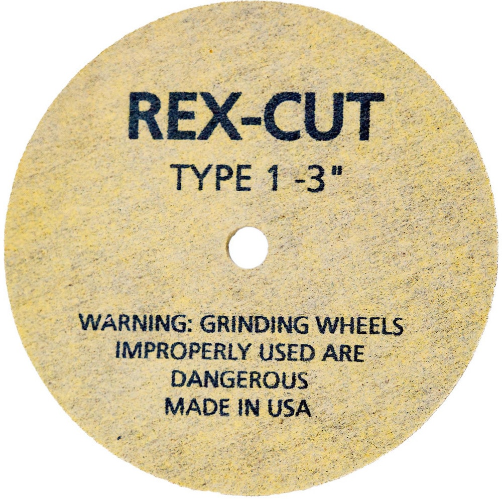 Deburring Wheel: 3" Dia, 1/4" Face Width, 3/8" Hole, Aluminum Oxide