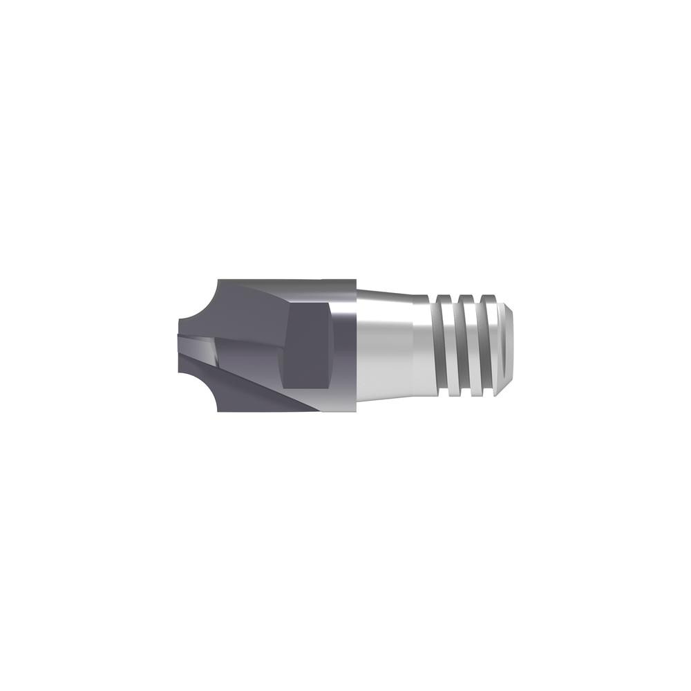 Corner Rounding End Mill Heads; Connection Type: SAM; Radius (mm): 1.00; Mill Diameter (Decimal Inch): 0.3150; Mill Diameter (mm): 8.00; Tip Diameter (mm): 5.690; Overall Length (mm): 20.4000; Cutting Direction: Right Hand; Flute Direction: Right Hand