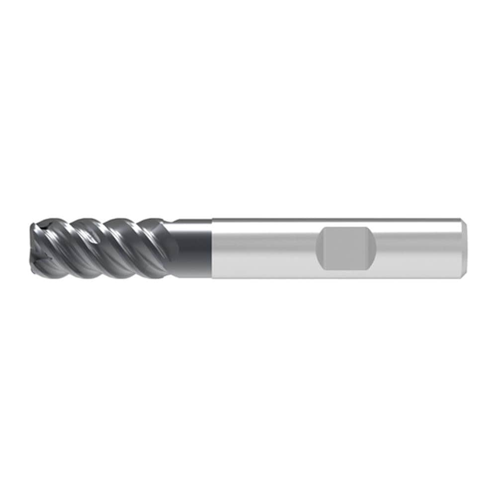 Barrel Cutter End Mills; End Type: Toroidal; Material: Solid Carbide; Small End Diameter (mm): 6.00; Shank Diameter (mm): 6.0000; Length of Cut (mm): 13.0000; Helix Angle: 45.00