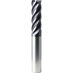 Corner Radius End Mill: 20 mm Dia, 60.00 mm LOC, 2.50 mm Radius, 5 Flute, Solid Carbide