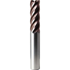 Corner Radius End Mill: 20 mm Dia, 60.00 mm LOC, 3.00 mm Radius, 5 Flute, Solid Carbide