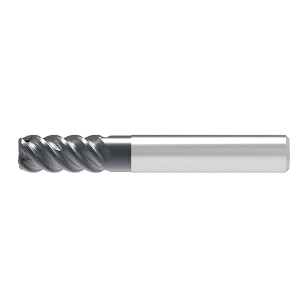 Barrel Cutter End Mills; End Type: Toroidal; Material: Solid Carbide; Small End Diameter (mm): 5.00; Shank Diameter (mm): 6.0000; Length of Cut (mm): 5.0000; Helix Angle: 45.00