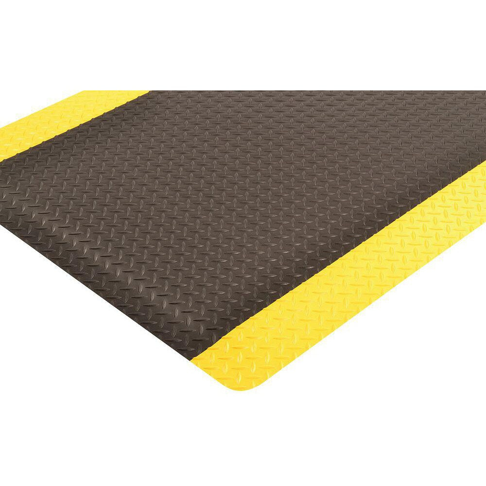 Anti-Fatigue Mat:  9/16" Thick,  Vinyl,  Beveled Edge,  Heavy-Duty