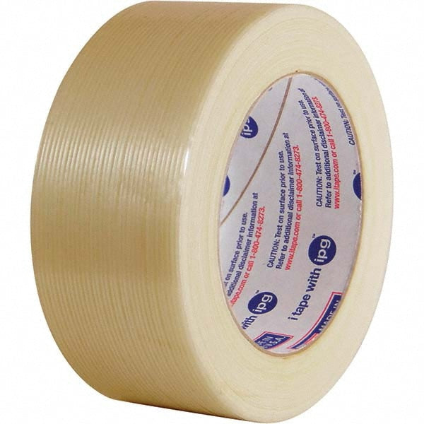 Filament & Strapping Tape; Type: Filament Tape; Color: Natural; Width (Inch): 2; Thickness (mil): 9.5000