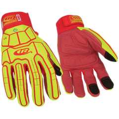 Cut, Puncture & Abrasion-Resistant Gloves: Ringers R167, Size 3X-Large, ANSI Cut A3, ANSI Puncture 4, Synthetic Leather, Synthetic Leather, Aramid & Spandex