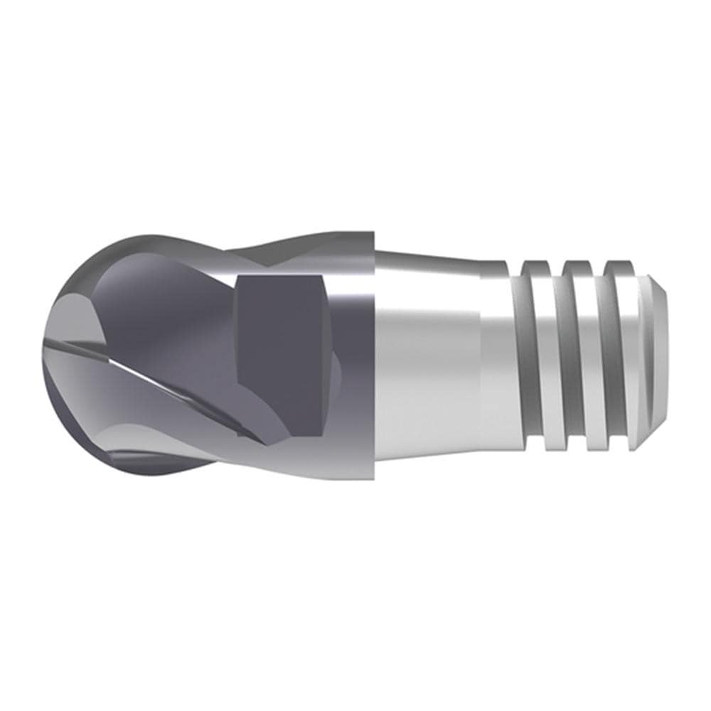 Ball End Mill Heads; Mill Diameter (mm): 16.00; Mill Diameter (Decimal Inch): 0.6400; Length of Cut (mm): 12.0000; Connection Type: SAM