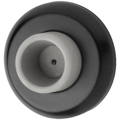 Stops; Type: Concave Bumper; Finish/Coating: Black Suede; Stop Material: Cast Brass; Projection: 1; Mount Type: Wall; Base Diameter: 2.5000; Stop Length: 1