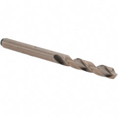 Screw Machine Length Drill Bit: Size #20, 135 deg Point, High-Speed Steel