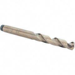 Screw Machine Length Drill Bit: Size #11, 135 deg Point, High-Speed Steel