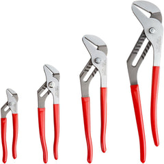 Plier Sets; Plier Type Included: Groove Joint; Container Type: None; Handle Material: Non-Slip Grips; Includes: 4 pliers; Insulated: No; Tether Style: Not Tether Capable