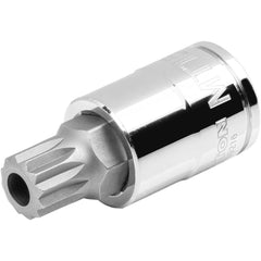 Specialty Sockets; Socket Type: Triple Square; Type: Bit; Drive Size: 1/2 in; Size (Spline): #16; Socket Size: MT16; Hex Size (mm): 16.000; Hex Size (Inch): 1/2; Finish: Chrome