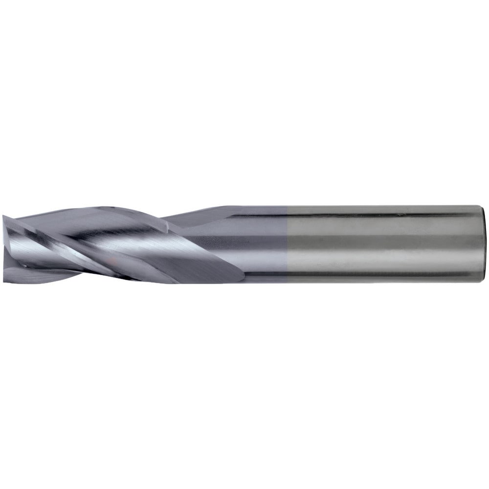 Square End Mill: 1" Dia, 1-1/2" LOC, 3 Flute, Solid Carbide