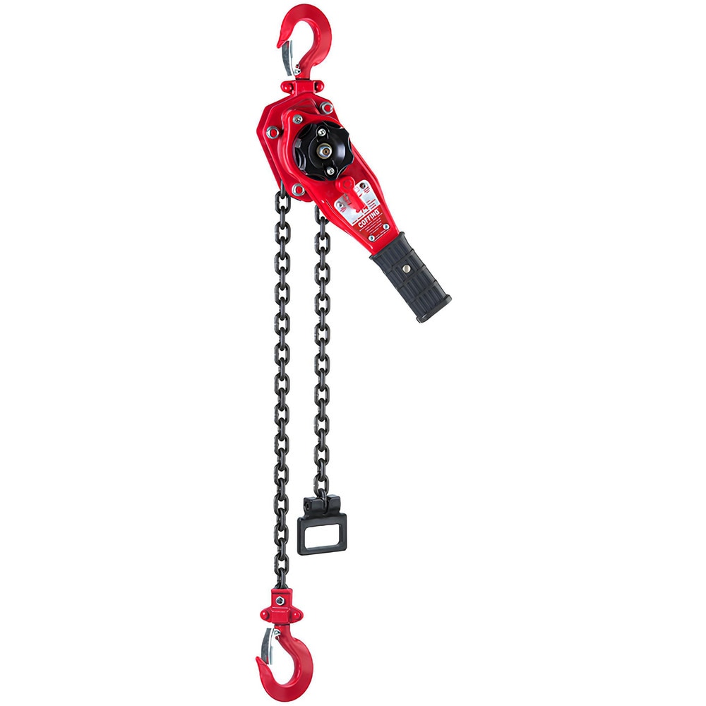 Manual Lever Hoist: 5' Max Lift