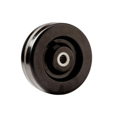 Caster Wheel: Phenolic, 6" Dia, 2" Wide, 3/4" Axle