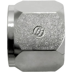 Steel Flared Tube Cap: 1/4-19 Thread