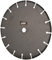 Wet & Dry Cut Saw Blade: 8" Dia, 1/2 & 5/8" Arbor Hole