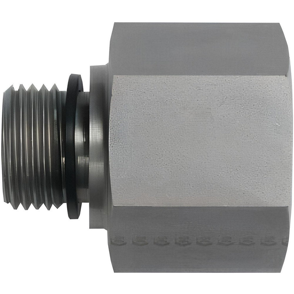 Steel Flared Tube 1/8-28 x 3/8-19 Thread