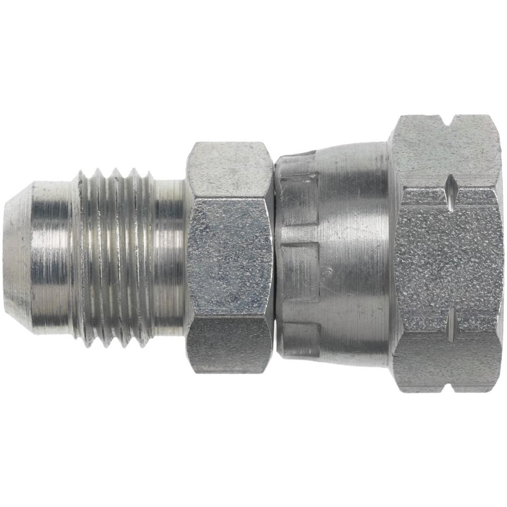 Steel Flared Tube 1/2-20 x M12x1.5 Thread, 37 deg Flared Angle