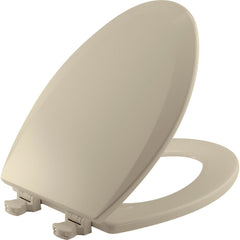 Toilet Seats; Type: Closed, Standard; Style: Elongated; Material: Enameled Wood; Color: Bone; Outside Width: 14.125 in; Inside Width: 8.1250 in; Hinge Design: Lift-Off; Length (Inch): 18.88 in