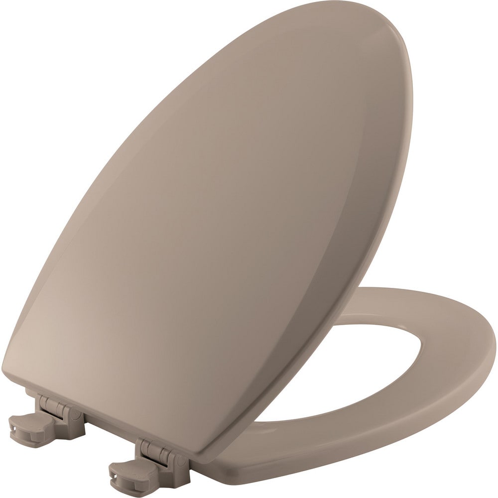 Toilet Seats; Type: Closed, Standard; Style: Elongated; Material: Enameled Wood; Color: Fawn Beige; Outside Width: 14.125 in; Inside Width: 8.1250 in; Hinge Design: Lift-Off; Length (Inch): 18.88 in