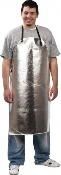 Bib Apron: 24 x 39", Aluminized Thermonol