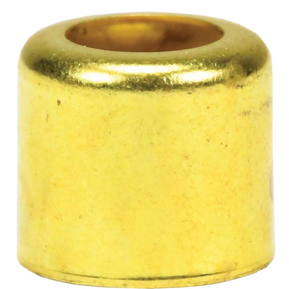 Hose Menders & Ferrules; Mender Type: Ferrule; Material: Brass; Inside Diameter (Decimal Inch): 0.6000; Hole Size: 0.5 in; Epa Watersense Certified: No