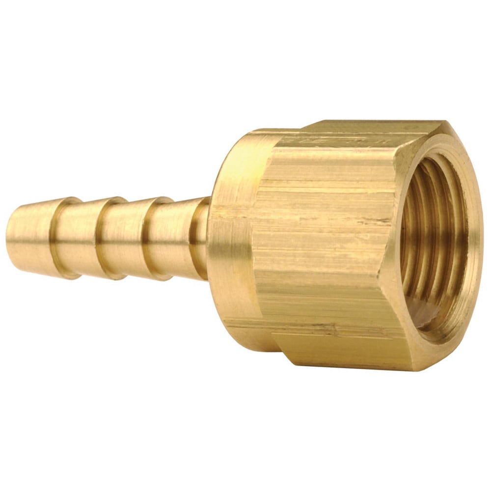 Barbed Hose Fittings; Fitting Type: Female Swivel, Hose Barb; Material: Brass; Thread Standard: UNF; Thread Size: 3/4-16; End Connection: Hose Barb x Female 45 Deg SAE Swivel; Hose Inside Diameter (Inch): 1/2; Hose Outside Diameter: 1/2