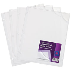 4 Pc Certificate & Document Holder: Clear