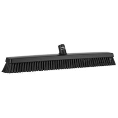 Push Broom: 24.40" Wide, Push Broom, Polyester Bristles