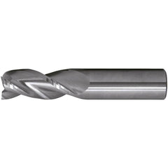 Square End Mill: 1/2" Dia, 3-1/8" LOC, 3 Flute, Solid Carbide