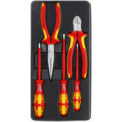 Combination Hand Tool Set: 5 Pc, Insulated Pliers & Screwdriver Set