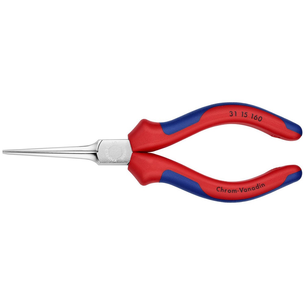 Long Nose Pliers; Pliers Type: Long Nose Pliers; Jaw Texture: Smooth; Jaw Length (Inch): 2-11/64; Jaw Width (Inch): 5/8