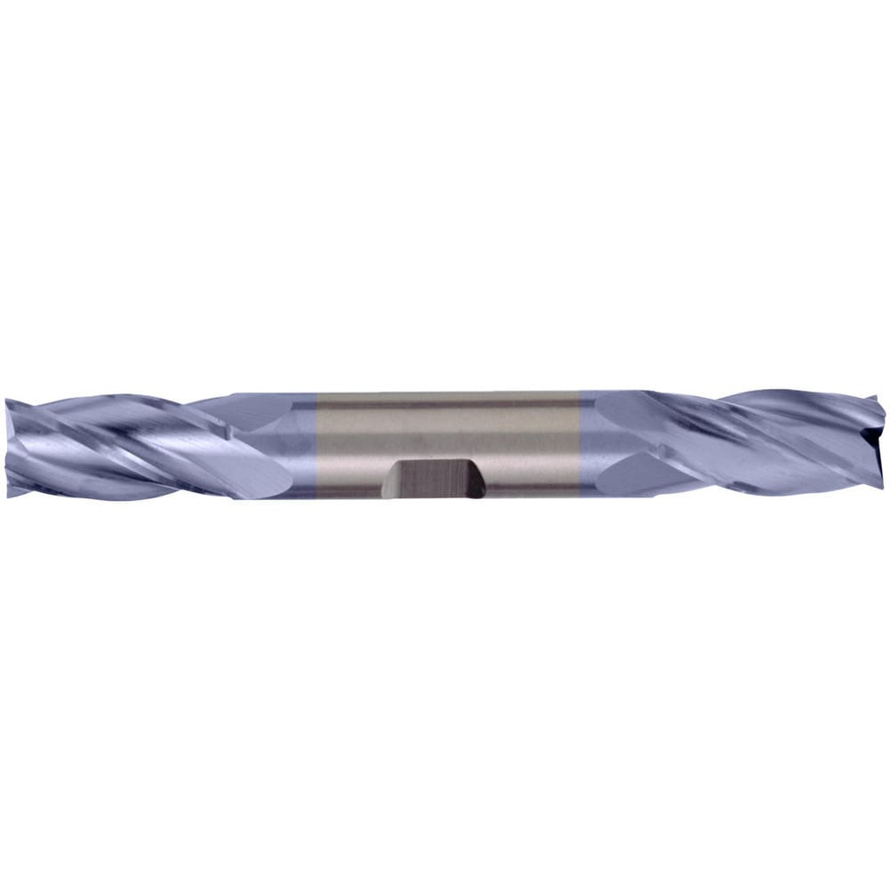 Square End Mill: 7/16" Dia, 7/8" LOC, 4 Flute, Solid Carbide