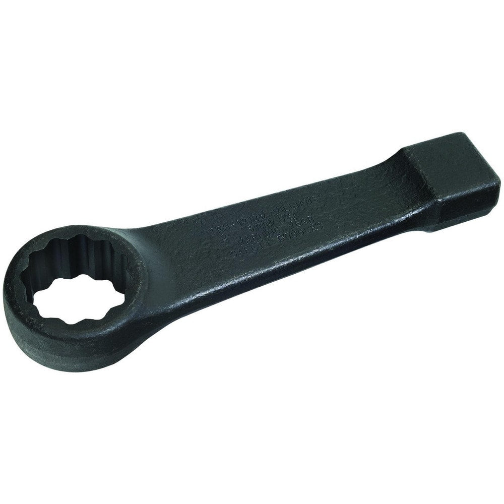 Striking Box End Wrench: 1-7/8", 12 Point, Single End