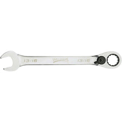 Combination Wrench: 15/16" Head Size, 15 deg Offset