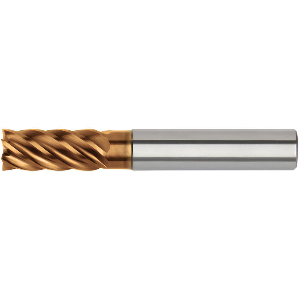 Square End Mill: 20.00 mm Dia, 38.00 mm LOC, 6 Flute, Solid Carbide