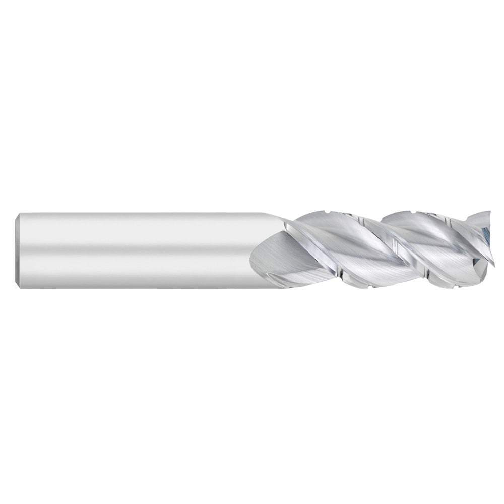 Square End Mill: 3/4" Dia, 1-3/4" LOC, 3 Flute, Solid Carbide