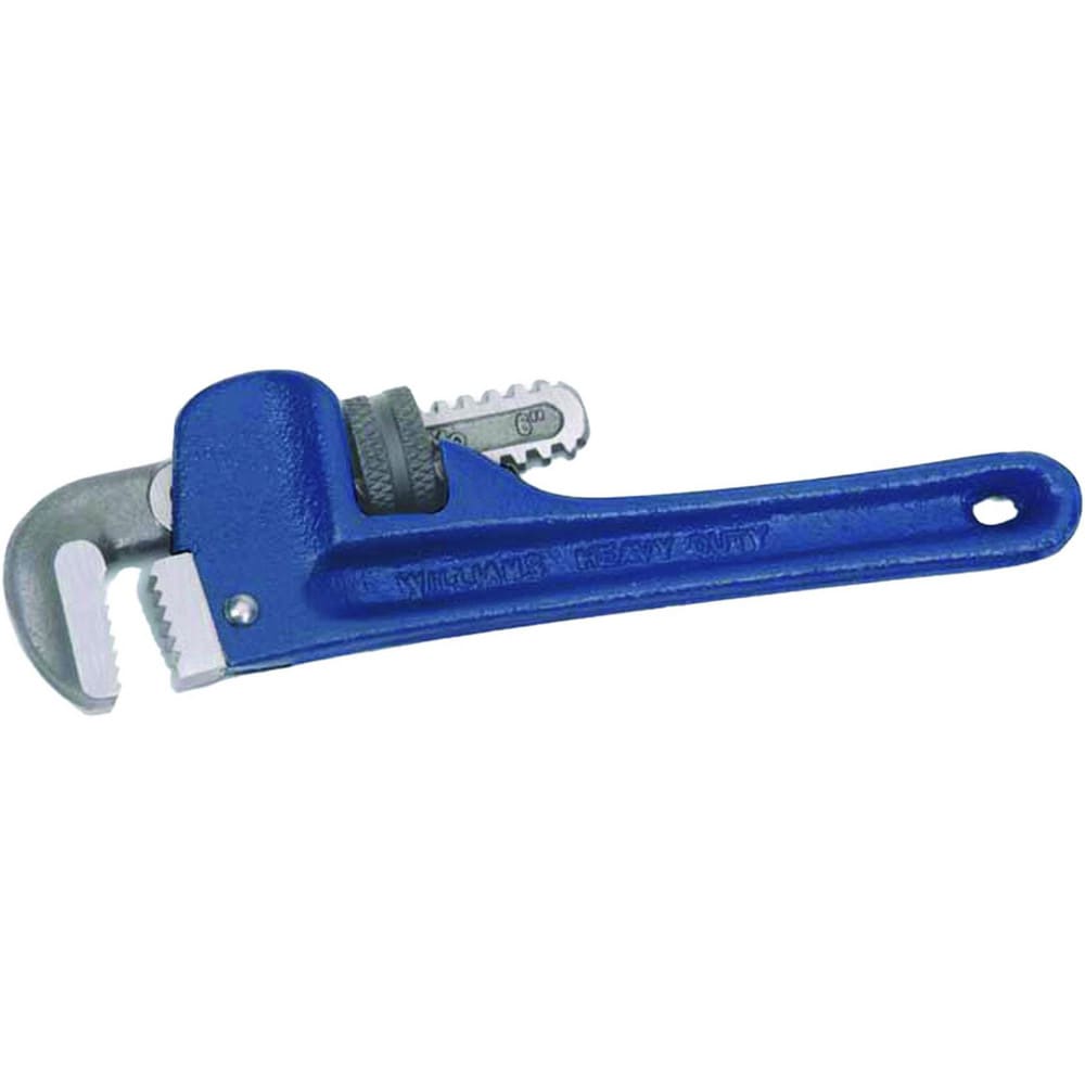 Pipe Wrenches; Wrench Type: Heavy-Duty Pipe; Minimum Pipe Capacity (Inch): 1/8; Maximum Pipe Capacity (Inch): 3-3/4; Overall Length (Inch): 24; Material: Cast Iron; Jaw Texture: Serrated, Smooth; Finish: Natural