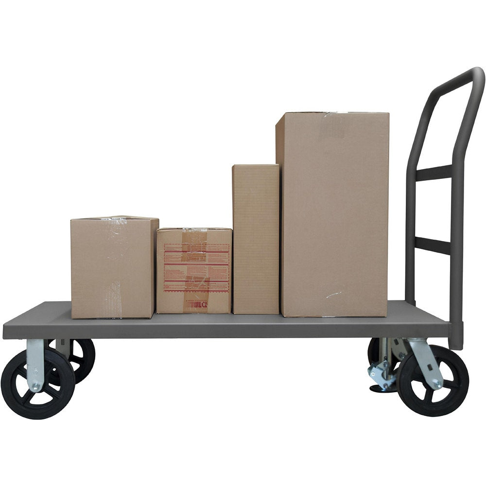 Platform Truck: Steel, 11-1/8" High, 48" Long, 24" Wide